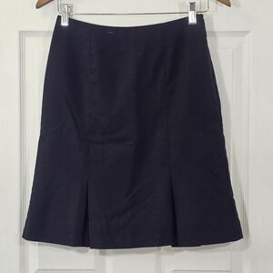 H&M Black Kick Pleat Skirt Size 4